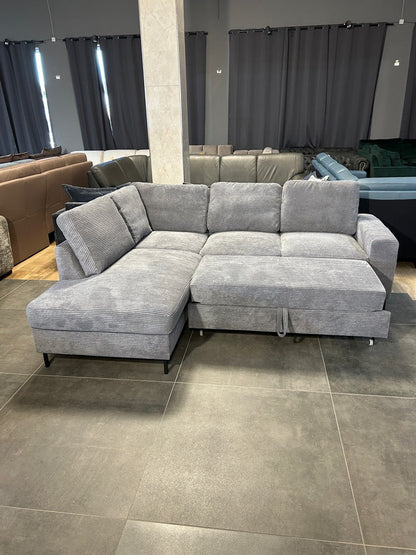 Polsterecke im Nordic Look – Bettfunktion