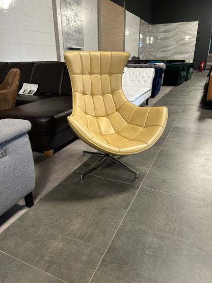 Designer-Ledersessel
