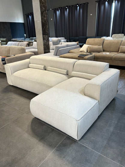 Loft-Design Polsterecke – Stylischer Blickfang in Trend-Beige