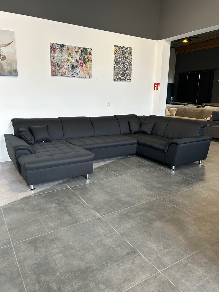 XXL-Wohnlandschaft – Graphite-Design & Bester Sitzkomfort im Sale