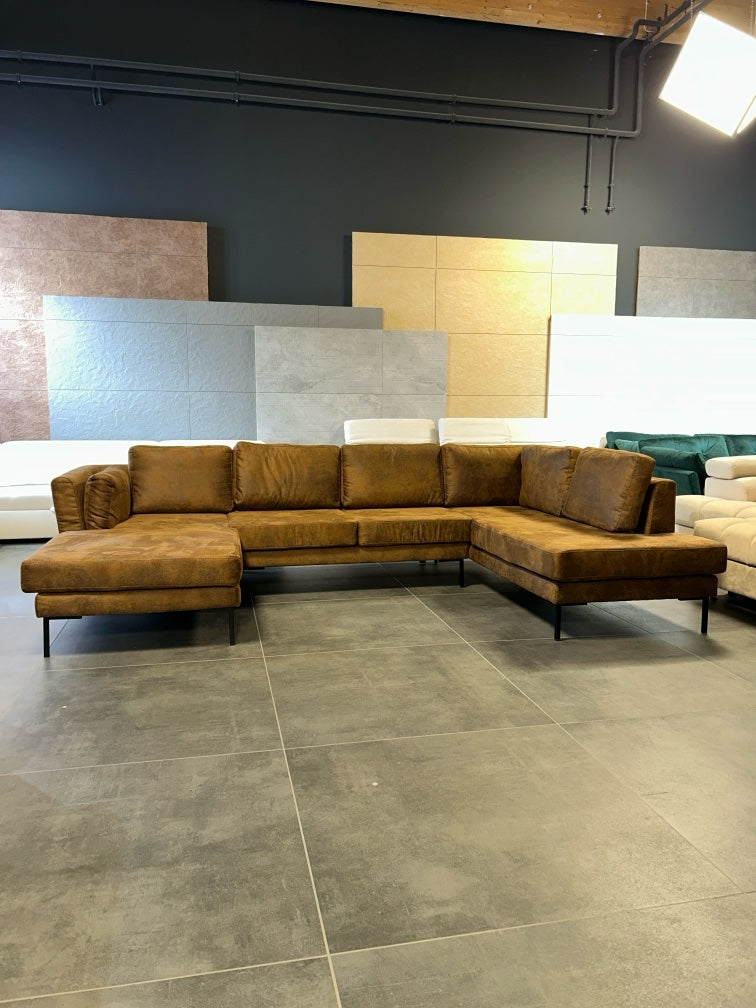 Wohnlandschaft im angesagten Used Look