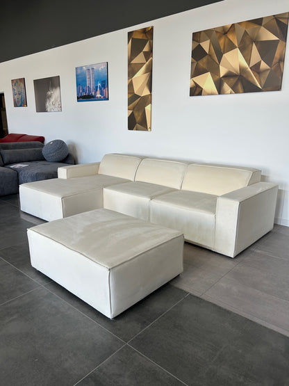Micadoni Designer-Polsterecke – Edler Luxus mit XXL-Komfort