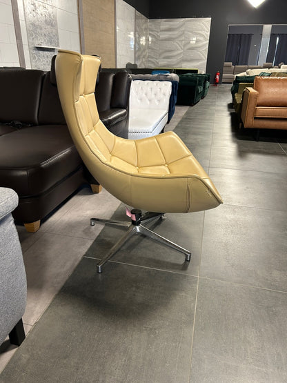 Designer-Ledersessel