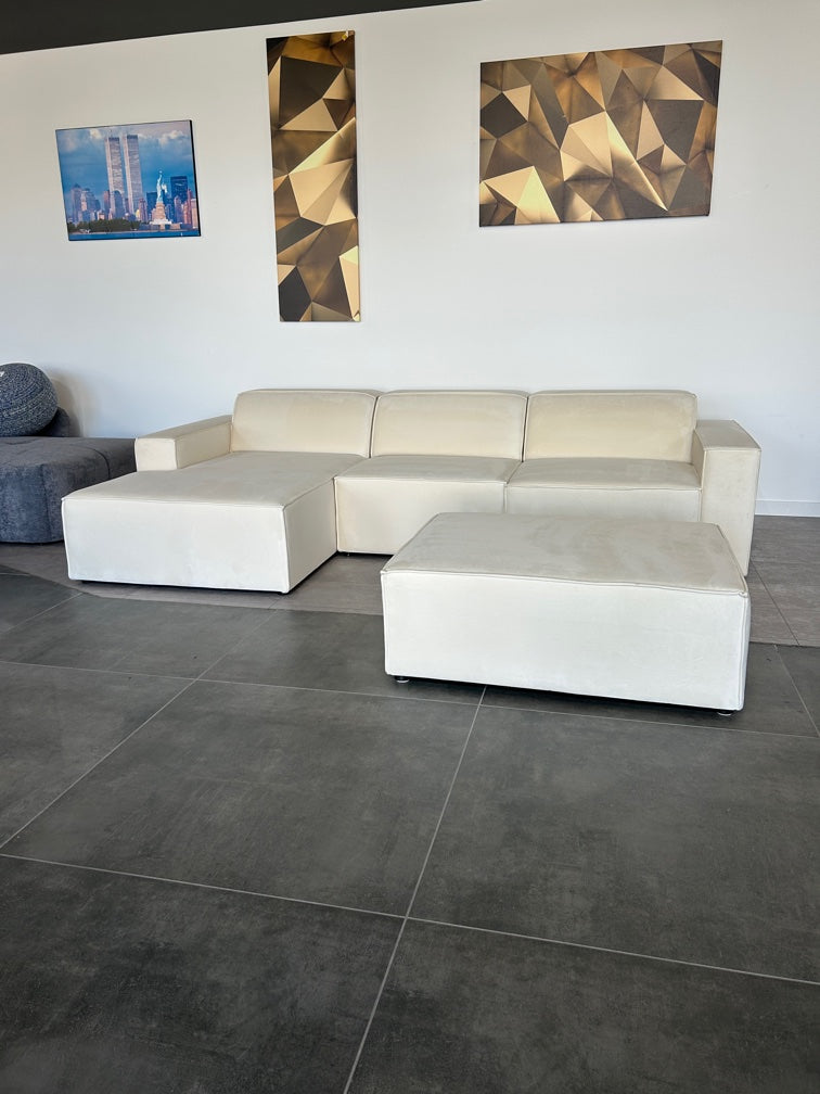 Micadoni Designer-Polsterecke – Edler Luxus mit XXL-Komfort