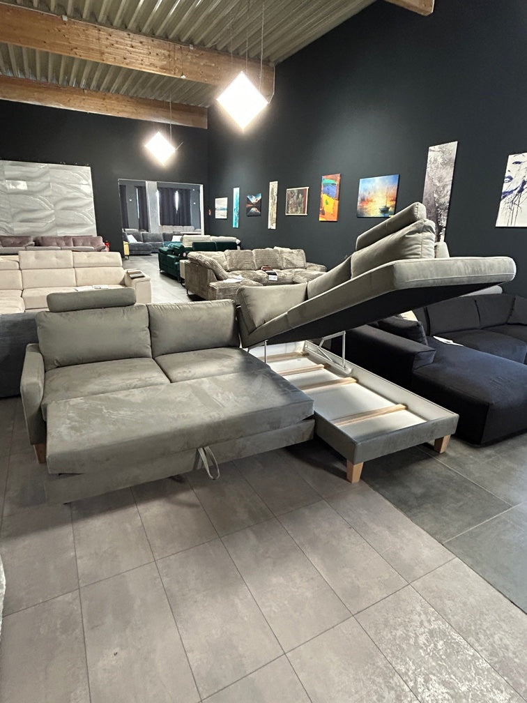 CARINA Polsterecke – Kompakter Allrounder mit Bett