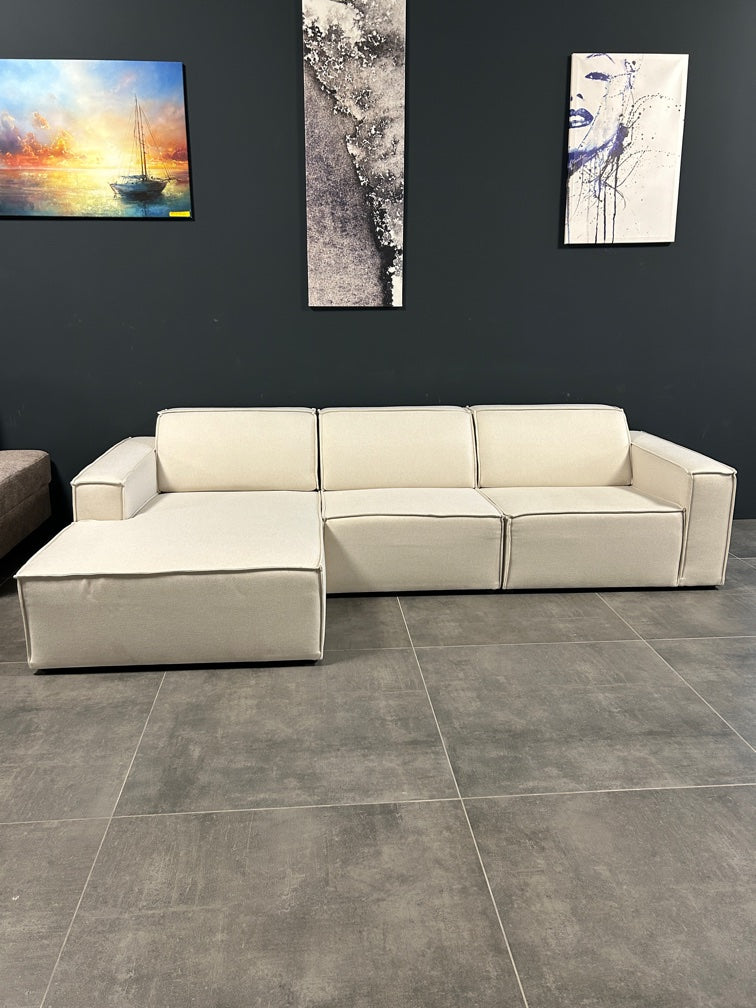 Micadoni Designer-Ecksofa – Skandinavische Eleganz im zeitlosen Look