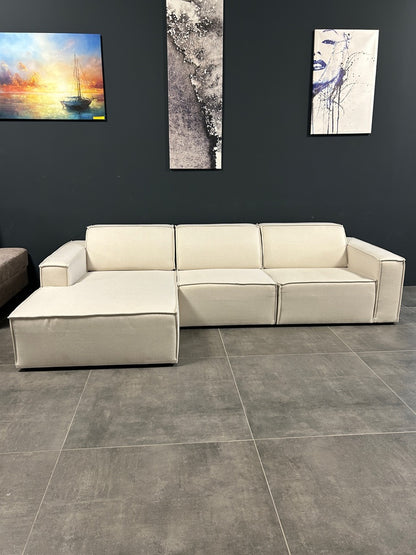 Micadoni Designer-Ecksofa – Skandinavische Eleganz im zeitlosen Look