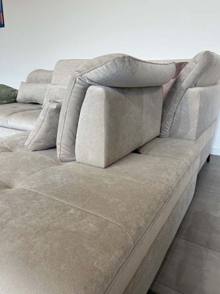 Luxus-Multifunktions-Ecke – High-End Luxus-Mikrofaser im XXL-Format