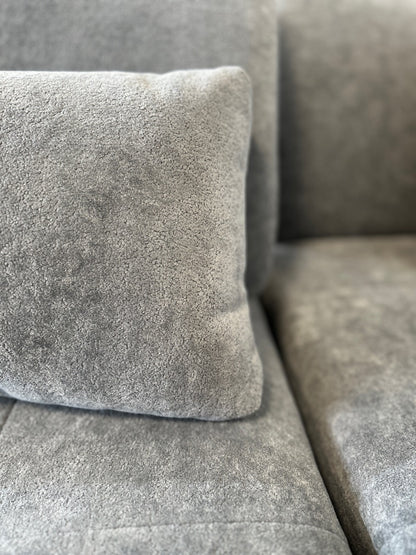 Luxus-Multifunktions-Ecke – High-End Chenille-Komfort im XXL-Format