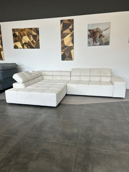 Designer-Ecksofa im XXL-Format – Echte Markenware im Trend-Look