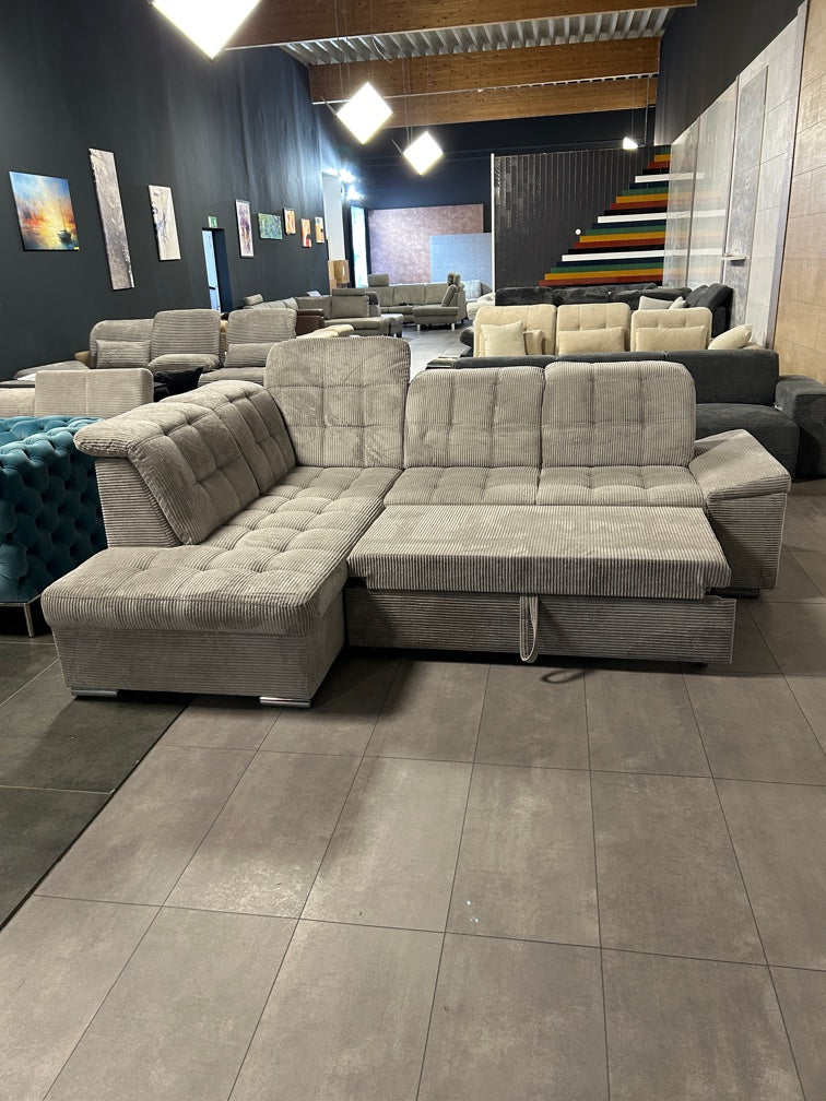 Polsterecke mit Bett – Gemütlich & Funktional