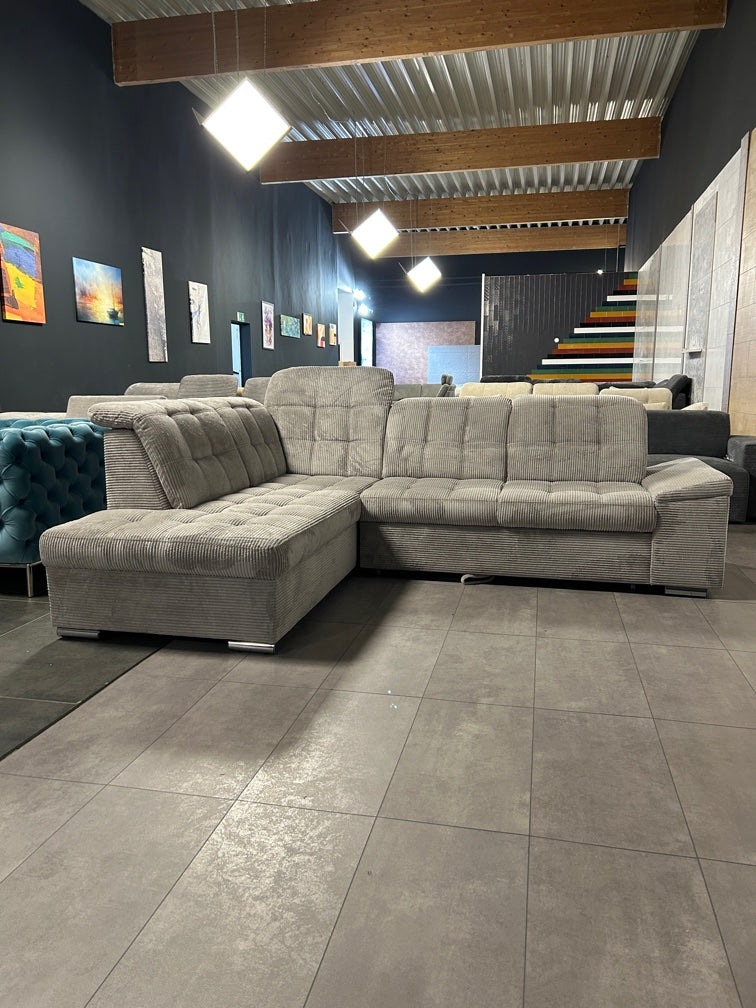 Polsterecke mit Bett – Gemütlich & Funktional