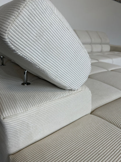 Designer-Ecksofa im XXL-Format – Echte Markenware im Trend-Look