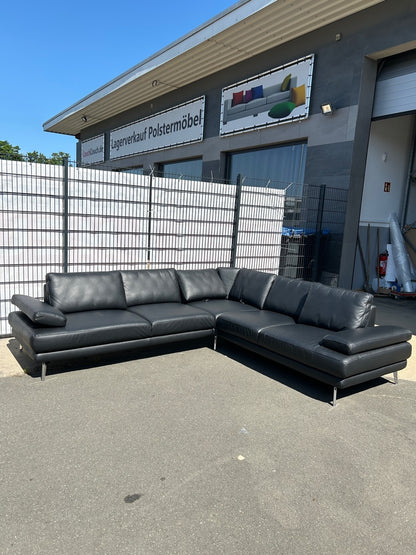 Ecksofa in Echtleder