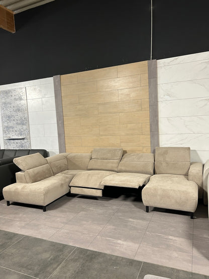 XXXL Wohnlandschaft, 2 x Relaxfunktion mit Motor