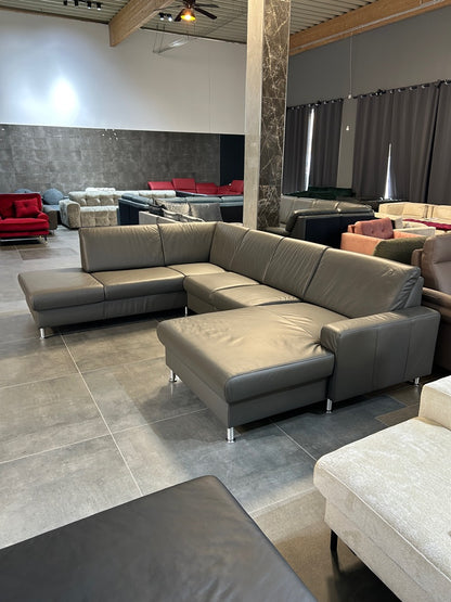 Wohnlandschaft aus Echtleder