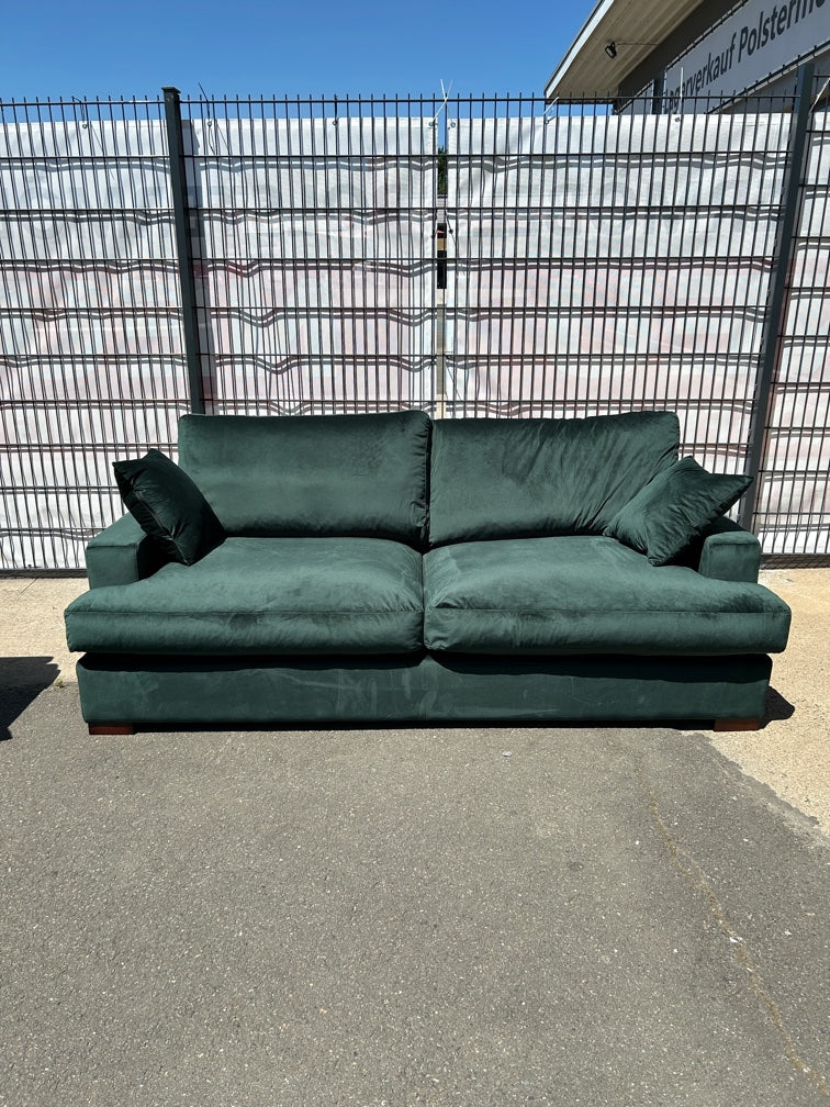 Sofa, Samt in 3 Farben