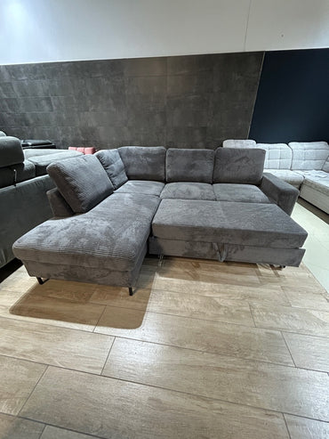 Polsterecke im Nordic Design mit Bettfunktion