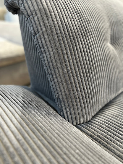 XXL Wohnlandschaft – Moderner Cord-Traum im Riesenformat