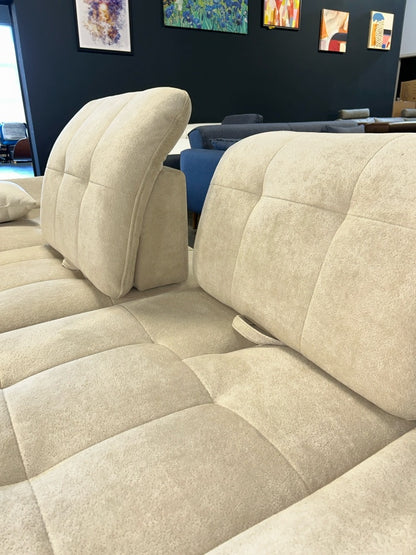 Komfort-Polsterecke – Das Multitalent in Beige
