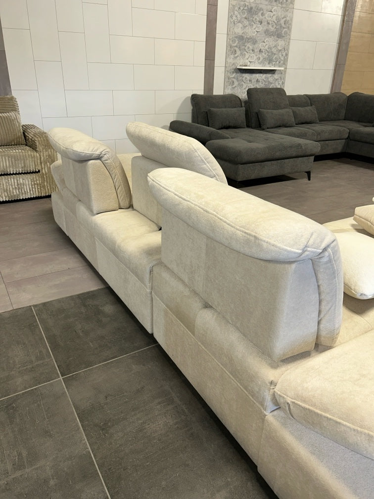 Komfort-Polsterecke – Das Multitalent in Beige