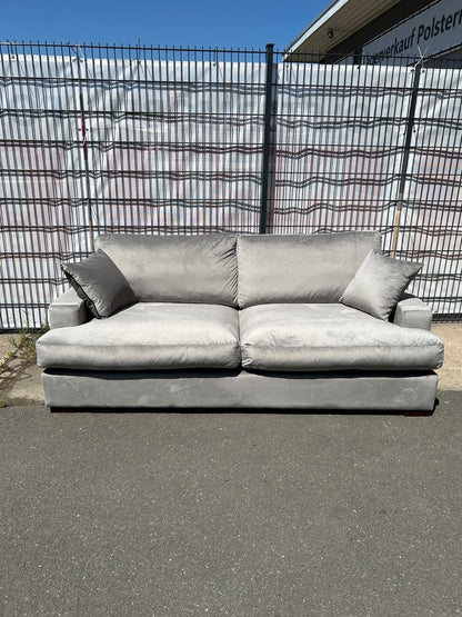 Sofa, Samt in 3 Farben
