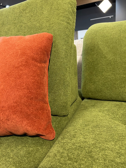 Premium Design-Polsterecke – Luxus-Komfort in Grass-Grün