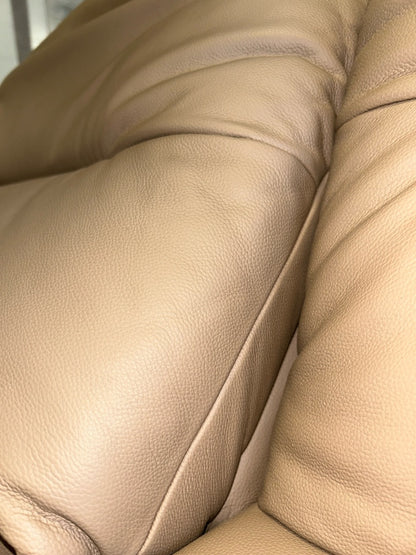 Ecksofa mit 2 x Motor, Echtleder