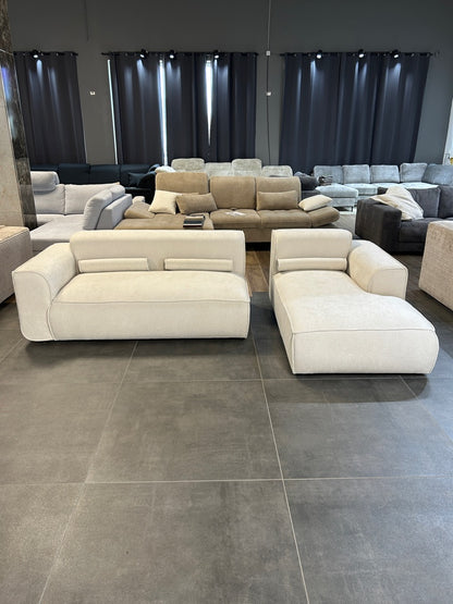 Loft-Design Polsterecke – Stylischer Blickfang in Trend-Beige