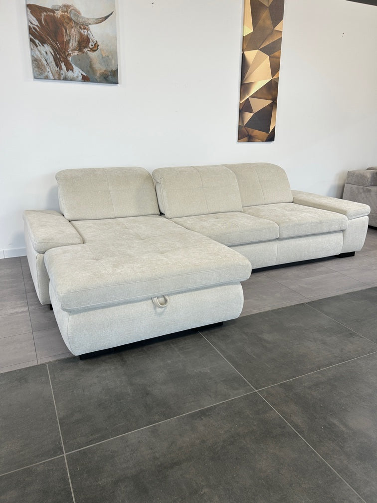 Ergonomische Luxus-Polsterecke – Innovativer Komfort mit Sitztiefenverstellung