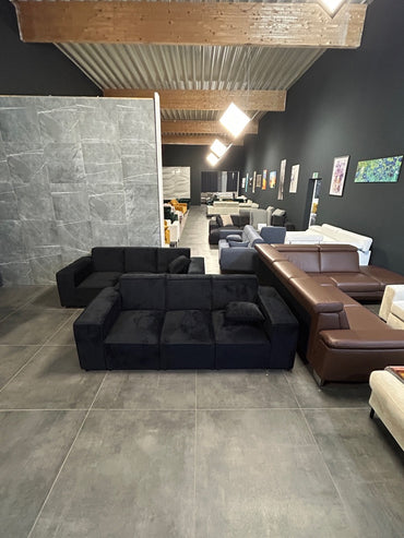 Dein 3+3 Sitzer in Schwarz