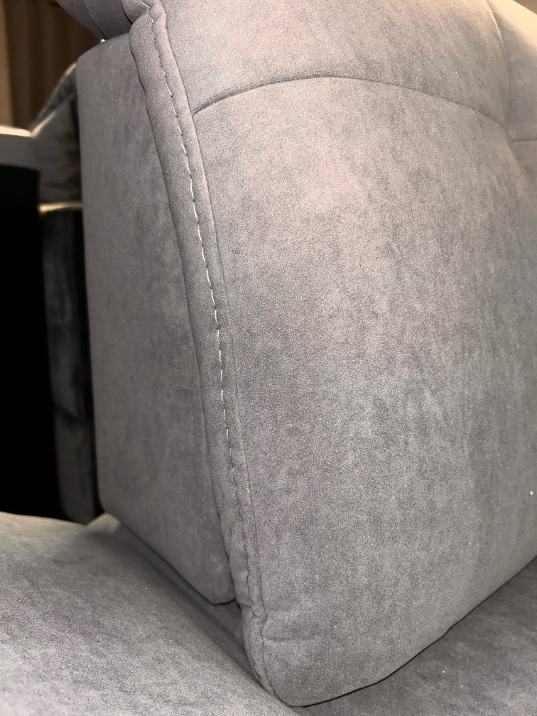 Polsterecke mit Bett und Rückenverstellung