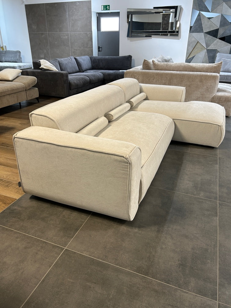 Loft-Design Polsterecke – Stylischer Blickfang in Trend-Beige