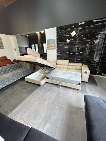 Ecksofa, Bett, Bettkasten