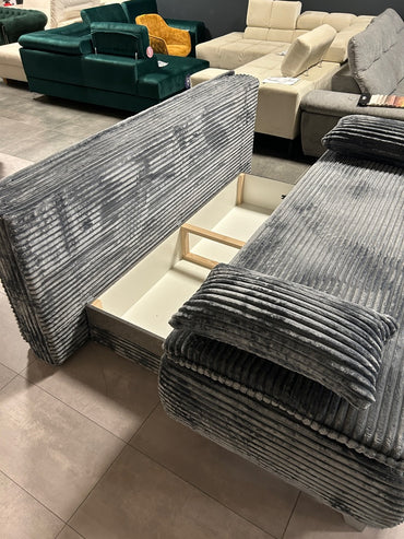 Schlafsofa in XXL Cord