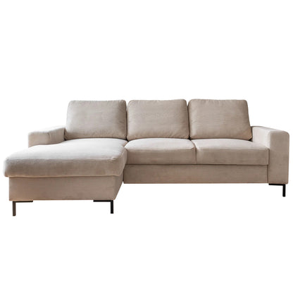 Ecksofa mit Bett und Bettkasten