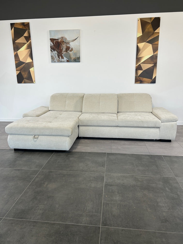 Ergonomische Luxus-Polsterecke – Innovativer Komfort mit Sitztiefenverstellung