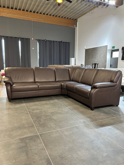 Polsterecke von POLINOVA – Premium-Komfort in Echtleder